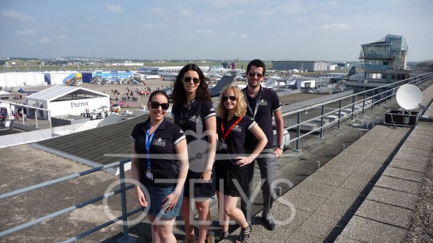 L’équipage Ozelys, à votre disposition. © Ozelys