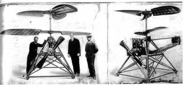 L’appareil exposé en 1909. Source : Centre de Documentation du musée de l’Air et de l’Espace. Revue Pégase.